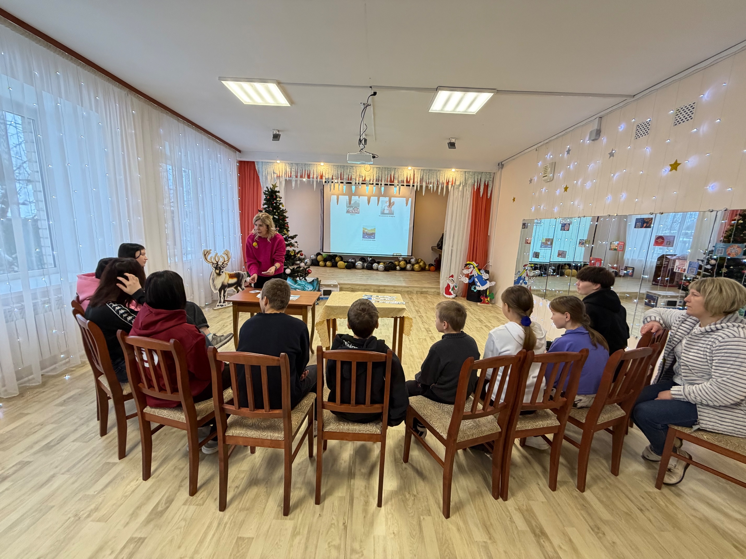 Экоурок для ребят из Белозерского центра