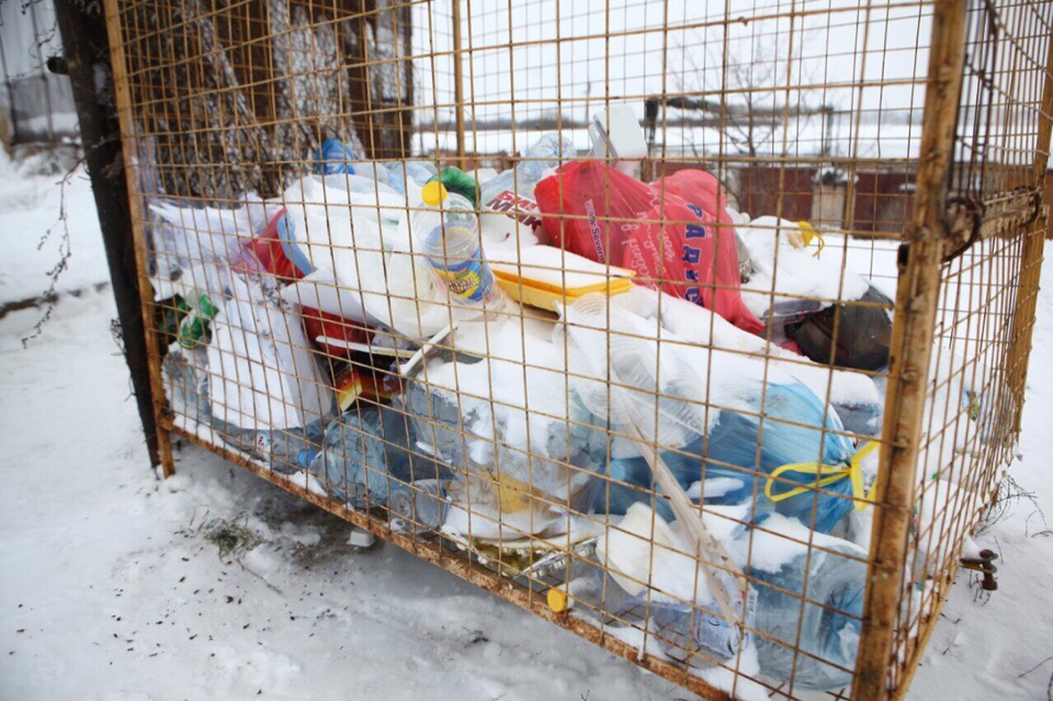 Проверка вывоза мусора в Череповце, Шекснинском и Череповецком районах
