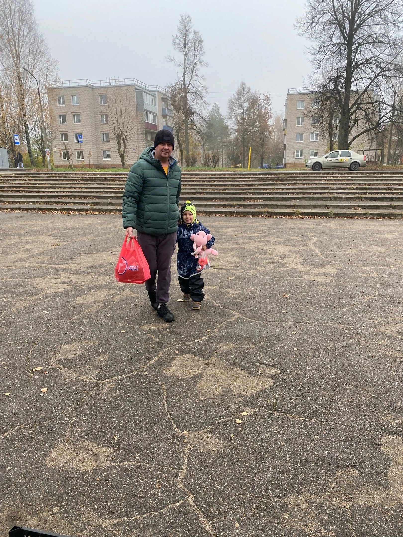 Раздельный сбор в п. Малечкино 