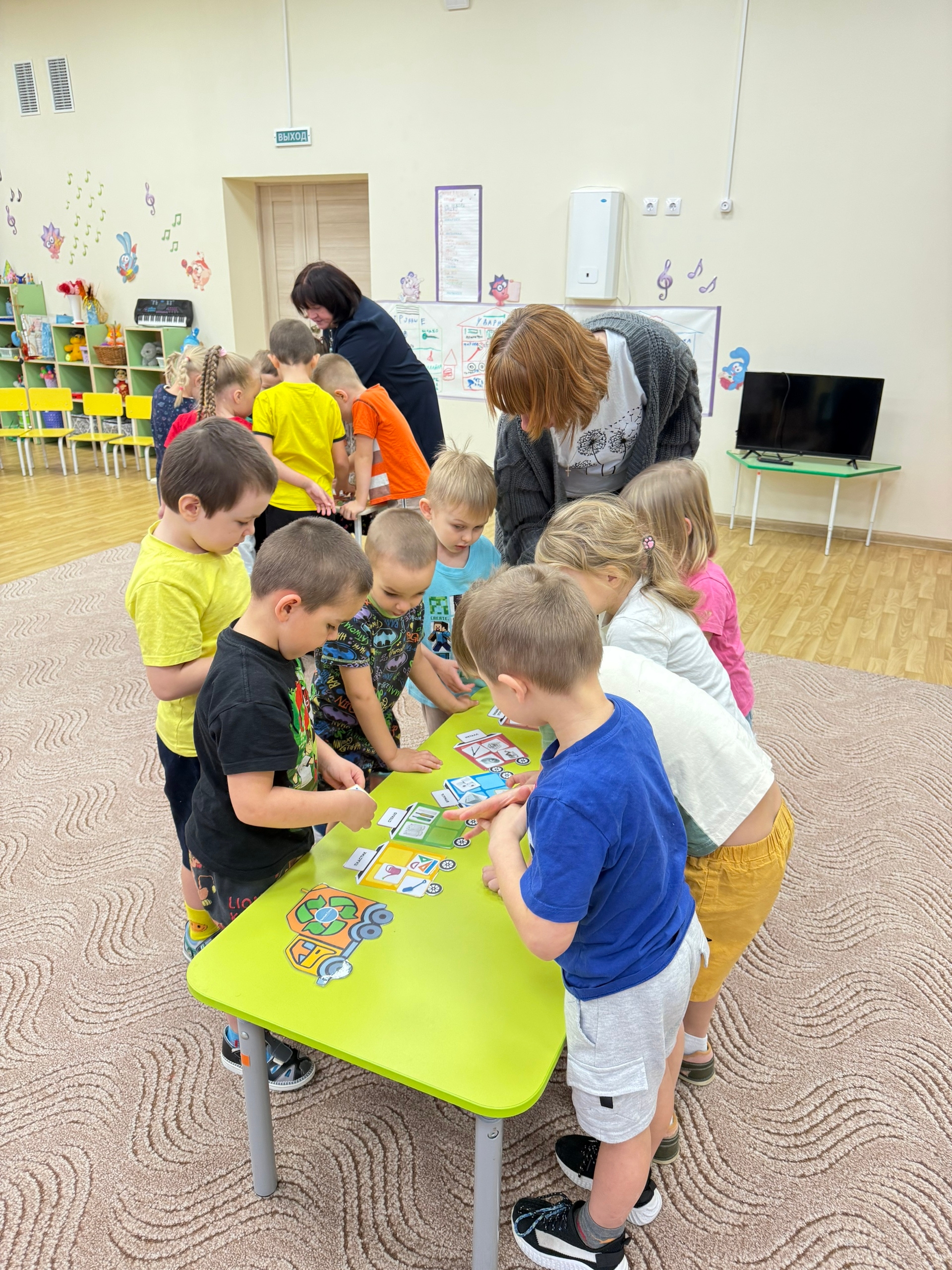 ЭКО урок для дошкольников из посёлка Суда