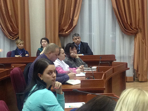 Встреча в мэрии города Череповца с представителями общественности
